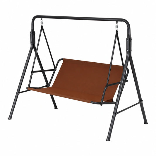 Wasserdichter Schaukelstuhl-Ersatzbezug 600D Oxford Stoff, Braun 85x48x48cm