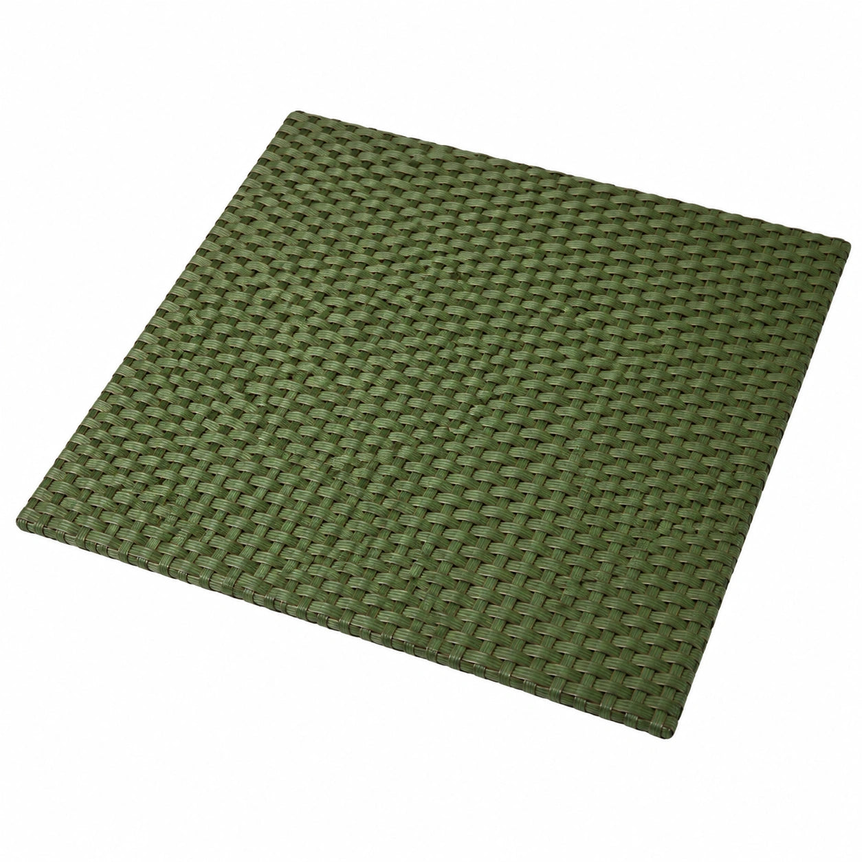 Hochwertige PE-Rattan Balkonverkleidung - Sicht- und Windschutz für Balkon und Terrasse, Grün, 90 cm