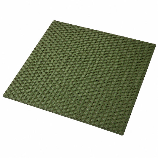 Hochwertige PE-Rattan Balkonverkleidung - Sicht- und Windschutz für Balkon und Terrasse, Grün, 90 cm